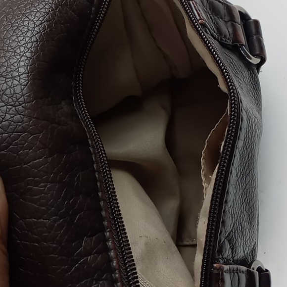 Leather Buckled Crossbody Bag - Picture 7 of 7